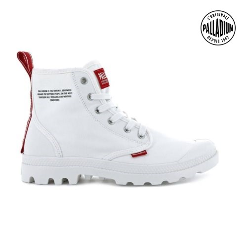 Palladium Pampa Hi Dare Laarzen Dames Wit | NL 94ABPYS